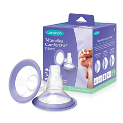 Lansinoh Set de 2 teteras Comfort Fit 36 mm para sacapuntas de leche 1 unidad en oferta