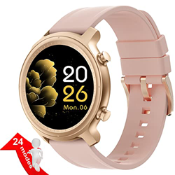 Fitonme Smartwatch Mujer Reloj Inteligente IP68 con 24 Modos de Deporte,Pulsómetro,Monitor de Sueño,Notificaciones Inteligentes,1.28 Pulgadas Pantalla características