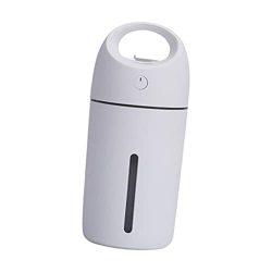 LOVIVER Humidificador de aire personal, difusor de carga USB, silencioso, 2 modos de niebla, Mini luz nocturna de niebla fría para el hogar, mesita de en oferta