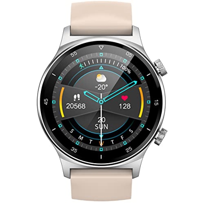 LIGE Smartwatch Reloj Inteligente Hombre,1,32''HD Pantalla Táctil, Monitorización de Frecuencia Cardíaca/Sueño, 8 Deportivos Modos, Cronómetro Imperme