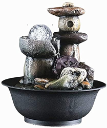 Tabletop Fountains Tabletop Fountain Desktop Electric Water Fountain Indoor Table-Top Water Fountain Gifts Amp Decor Rock Design Gift Desktop Fountain precio