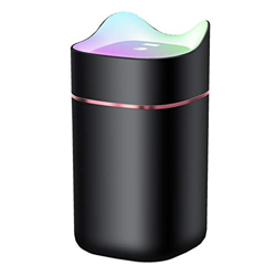 FMOPQ Air Humidifier Humidifier USB Rechargeable Black Household Mute Aroma Diffuser Mini Humidifier en oferta