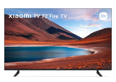 Xiaomi F2 50" Smart Fire TV 125 cm (4K Ultra HD, HDR10, Aluminio sin Marcos, Prime Video, Netflix, Control de Voz de Alexa, HDMI 2.1, Bluetooth, USB, 