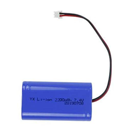 obilaee Modelos explosivos Paquete De Batería De Iones De Litio 7.4v 2600mah 2200mah 3200mah 18650, Recargable para Iluminación De Emergencia De TeléF en oferta