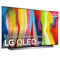 Televisor LG OLED48C24LA - Smart TV webOS22 48 pulgadas (121 cm) 4K OLED evo, Procesador Inteligente Potencia 4K a9 Gen 5 IA, compatible formatos HDR, en oferta