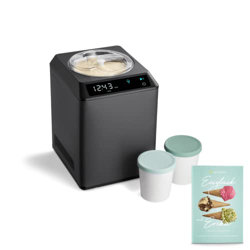 SPRINGLANE Heladera yogurtera 2 en 1 ERIKA con compresor de refrigeración y función de calefacción, 2,5 l Máquina de helados y yogur en acero inoxidab precio