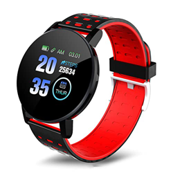 Smartwatch Deportivo Reloj Inteligente Redondo IP67 a Prueba de Agua Relojes Deportivos 1,3 Pulgadas Smartwatch Presion Arterial Pantalla Táctil a Col en oferta