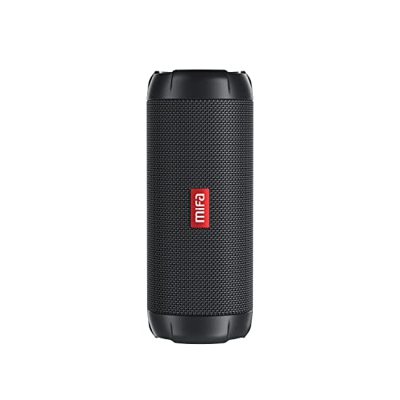 MIFA WildRod Altavoz Bluetooth 5.3, IP67 Impermeable y A prueba de polvo, Potencia de reproducción 30W, Batería de 12 Horas, Carga Usb-C y soporte mic