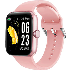 Holabuy Reloj Inteligente, Smartwatch Hombre Mujer niños Impermeable IP68, Pulsera de Actividad Inteligente con Pulsómetros Podómetro Monitor de Sueño en oferta