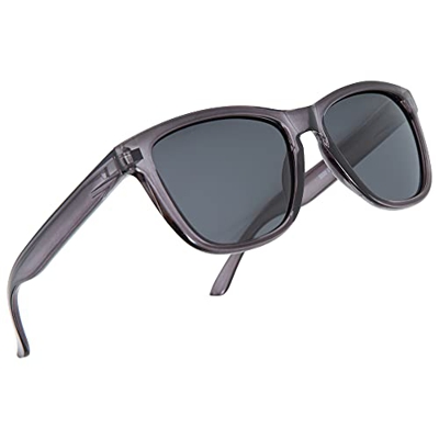 Amazon Brand – Hikaro Lentes Polarizados para Hombre y Mujeres, Lentes de Sol con Acabado Mate, Lentes de Color 100% Contra Rayos UV