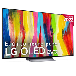 Televisor LG OLED65C24LA - Smart TV webOS22 65 pulgadas (164 cm) 4K OLED evo, Procesador Inteligente Potencia 4K a9 Gen 5 IA, compatible formatos HDR, características