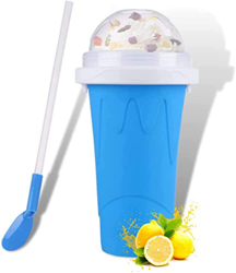 UIHECTA Taza Mágica De Granizado Instantáneo Vaso para Apretar Congelado Rápido Máquina para Hacer Helados Vaso Squeeze Slushy Maker De Doble Capa Bat precio