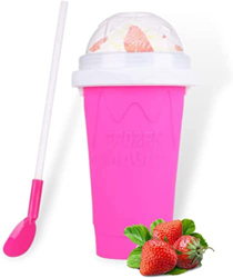 UIHECTA Taza Mágica De Granizado Instantáneo Vaso para Apretar Congelado Rápido Máquina para Hacer Helados Vaso Squeeze Slushy Maker De Doble Capa Bat en oferta