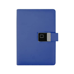 Business A5 Black Fingerprint Lock Notepad Smart Notepad con Bank (Color: D) guanjun1975 (Color : D) precio