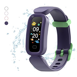 joyliveCY Fitness Tracker para Niños, Azul Rastreador de Actividad para Chicos Inteligente Impermeable IP68 con Podómetro Pulsómetros Monitor de Sueño precio