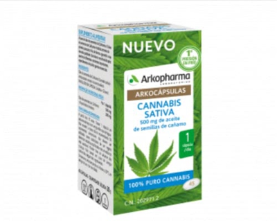 Arkocápsulas Cannabis Sativa 45 Cápsulas