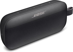 Altavoz Bluetooth Bose SoundLink Flex portátil, inalámbrico, Sumergible, de Viaje, Negro características