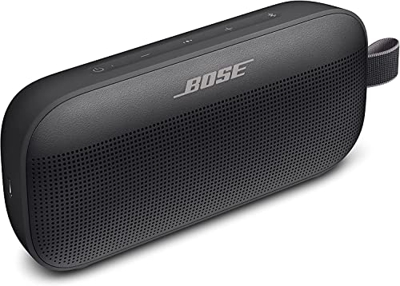 Altavoz Bluetooth Bose SoundLink Flex portátil, inalámbrico, Sumergible, de Viaje, Negro