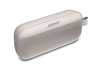 Altavoz Bluetooth Bose SoundLink Flex portátil, inalámbrico, Sumergible, de Viaje, Blanco