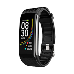 MICGIGI Reloj inteligente para hombre y mujer, reloj deportivo de 0,96 pulgadas, pantalla LCD a color, rastreador de fitness con pulsómetro para Andro precio