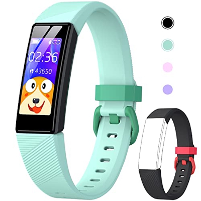 Reloj Inteligente Niño Niña Pulsera Actividad, DIGEEHOT Impermeable IP68 Deportivo Smartwatch Monitores de Actividad con Podómetro Pulsómetros Monitor