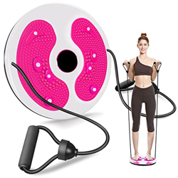 MAIKEHIGH Twist Cintura Torsión Disc, Fitness Disco Torsión Con correa de Mano Multifuncional Masaje Suela para pies Disco Cintura Giratorio Para Ejer en oferta