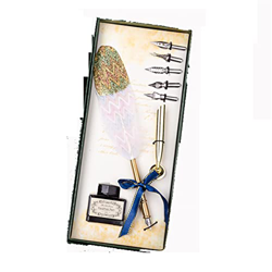 ULSUE Pluma Artesanal Suministros de Caja de Pluma de Pluma de Plumas. para Escritura, caligrafía (Color : C, Size : 26x11.5cm) en oferta