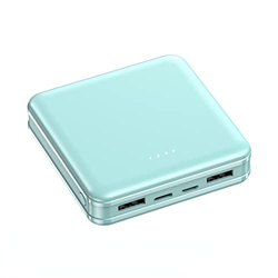 Power Bank 30.000 mAh - Cargador portátil para batería externa para smartphone, tablet y más, color azul en oferta