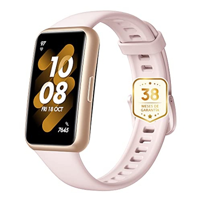 HUAWEI Band 7 Smartwatch Monitorización de Salud y Fitness, Pantalla Ultrafina sin Marcos, Duración de la batería de 2 semanas, 96 Modos de Entrenamie