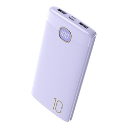 Power Bank 10000mAh portátil cargador externo Pover para 10000mAh portátil compatible con smartphones y tablets, más morado en oferta