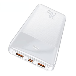 Power Bank 20W 10000mAh Cargador Portátil Externa 10000 Carga Rápida para Cargador Compatible con Smartphones, Tablets y más PD20WWhite en oferta