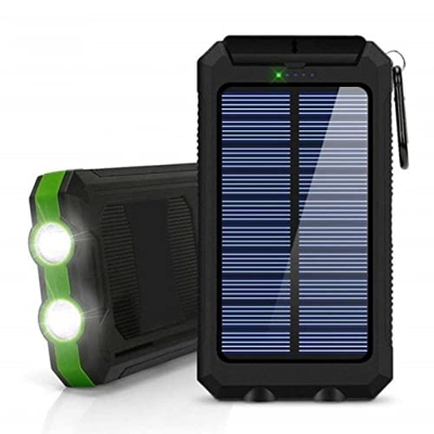 Banco de energía Banco de energía Banco de energía Solar 20000 mah Banco de energía de Carga portátil Cargador de batería Externo Banco de energía  pa