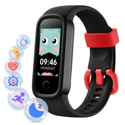 Reloj Inteligente Niño, Smartwatch Niños 5-15 Años con Pulsómetros Monitor de Sueño Podómetro, Pulsera Actividad Niño con Cuenta Familiar, Esferas Per en oferta