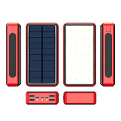 ALCR Banco De Energía Solar De 80000mah, Cargador PortáTil Batería Externa De Gran Capacidad 4 Puerto USB Banco De Energía De Luz para TeléFono Red precio