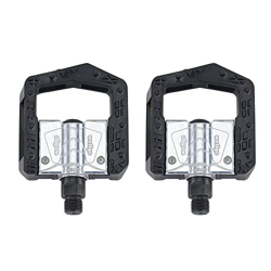 Desconocido Pedales MTB Pedales Plegables for Bicicletas MTB Pedal de Pedal Plegado de Aluminio de Bicicleta de montaña Pedales Bicicleta MontañA (Col características