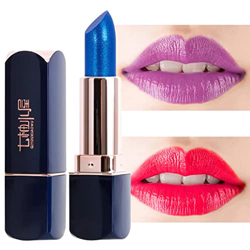 Pintalabios mate azul mágico, brillo de labios natural, barras de labios hidratantes de larga duración en belleza, previene la sequedad de los labios  en oferta