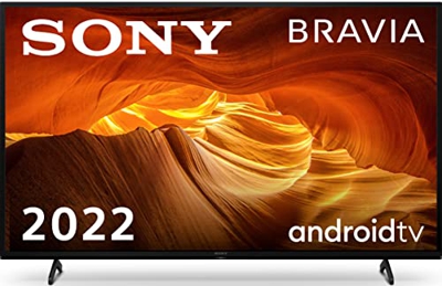 TV LED 43" - Sony X72K, 4K HDR, Smart TV (AndroidTv), Bravia Engine, Dolby Vision y Atmos, Asistentes de voz