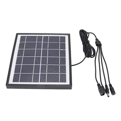 Cargador de panel solar, 6V 7W Eco Flexible Dual USB Output Cargador de batería solar de ahorro de energía portátil ligero para viajes en oferta