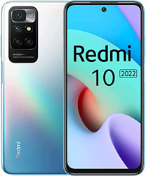 Xiaomi Redmi 10 Smartphone NFC 2022 Version, 6.5" 90Hz FHD+ DotDisplay, 50MP AI Quad Rear Camera, 5000mAh Battery (4GB+128GB Sea Blue) características