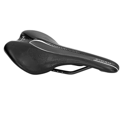 Asiento de Bicicleta de Montaña, Diseño Ergonómico Universal Cómodo Sillín de Bicicleta de Montaña para Bicicletas de Carretera(Negro) características