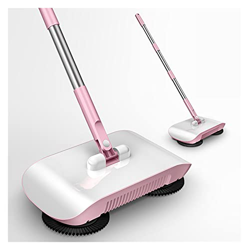 VULDO Smart Broom Robot Aspirador de la aspiradora Hogar Cocina Sweeper Mop Sweeping Machine Manija Manejo Mop Robotic Cleaner (Color : Pink Within 3  en oferta