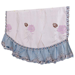 Simple TV Cover Lace Cabbage LCD TV Kaver Towel(Color: Purple Flower Size: 52 in) (Purple Flower 42 in) características