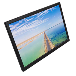 TV Portátil, Batería Recargable Incorporada, Mini Monitor de TV, 15,4 Pulgadas, Enchufe de la UE, 110‑220 V con Soporte para Acampar Al Aire Libre en oferta