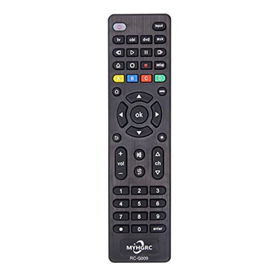 MYHGRC Mando Universal TV DVD Apto para Sony/TCL/Hisense/LG/Sharp/Toshiba/Hitachi/Samsung/Philips/Panasonic Smart TV- Compatible con Todos los DVD de 