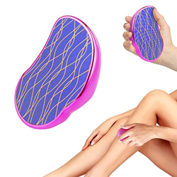 MezoJaoie Crystal Hair Removal Eraser - Magic Scrub Epilator - Depilación Rápida Y Fácil Sin Dolor para Piernas, Brazos, Espalda, Hombres Y Mujeres precio