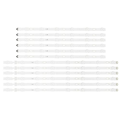 GaYouny Tira de retroiluminación LED 14LEDs para TV de 55 pulgadas LM41-00136A 34798A 34797A LM41-00135A UE55JU7500 S_5U75_55_FL UE55JU6740 UE55JU7000