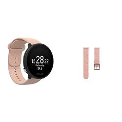 Polar Unite - Reloj Inteligente, Multisport Fitness Smartwatch Resistente al Agua con GPS vía móvil + Polar Correa Textil, 20mm, Adultos Unisex, Rosa  precio