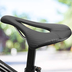 Sillín de bicicleta, hueco, transpirable, duradero, asiento de bicicleta de carretera, cómodo para hombres, mujeres, bicicletas de montaña, bicicletas en oferta