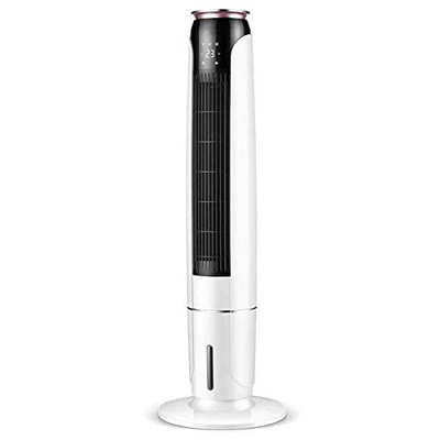 Tower Fan Air-Conditioning Fan Portable Stereo Tower Fan Led Touch Panel Operation with Remote Control Mute Can Be Timed Cooling Fan for Home and Offi