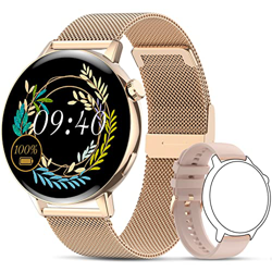 Vosoirsi Smartwatch Mujer, Reloj Inteligente con Recibir y Contestar Llamadas/Marcación,Monitor Sueño/Oxígeno en Sangre/ Presión Arterial ,Caloría Pod en oferta